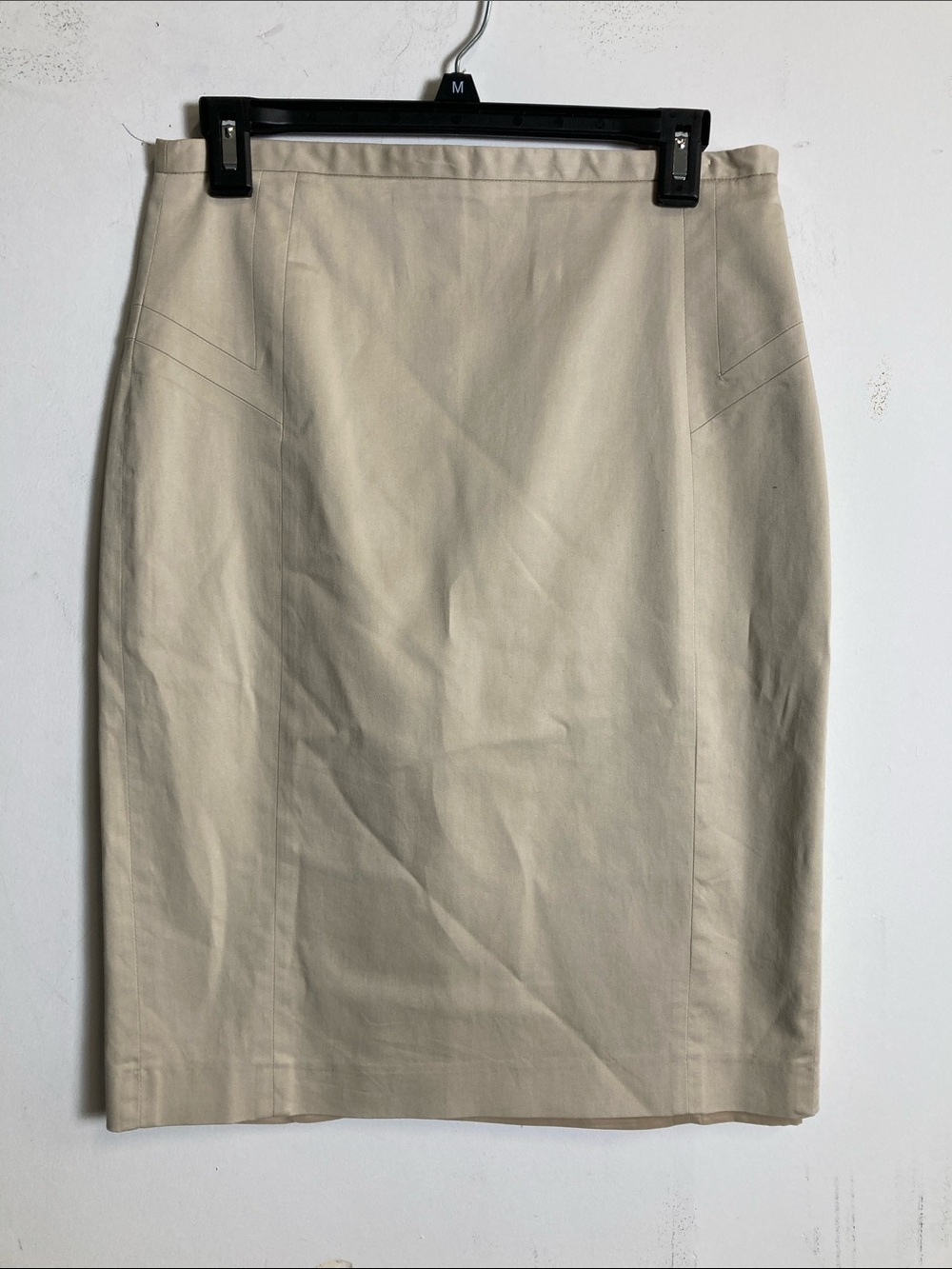 Express Cream Pencil Skirt - Tailored Workwear